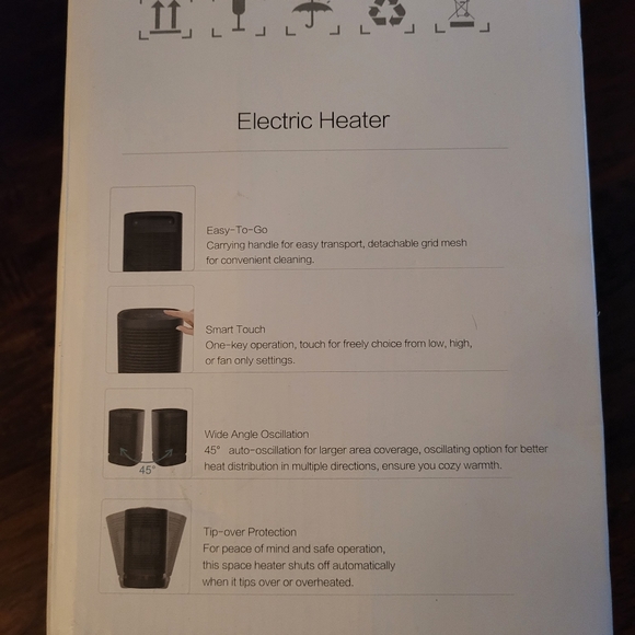 Electric Space Heater - Picture 2 of 4